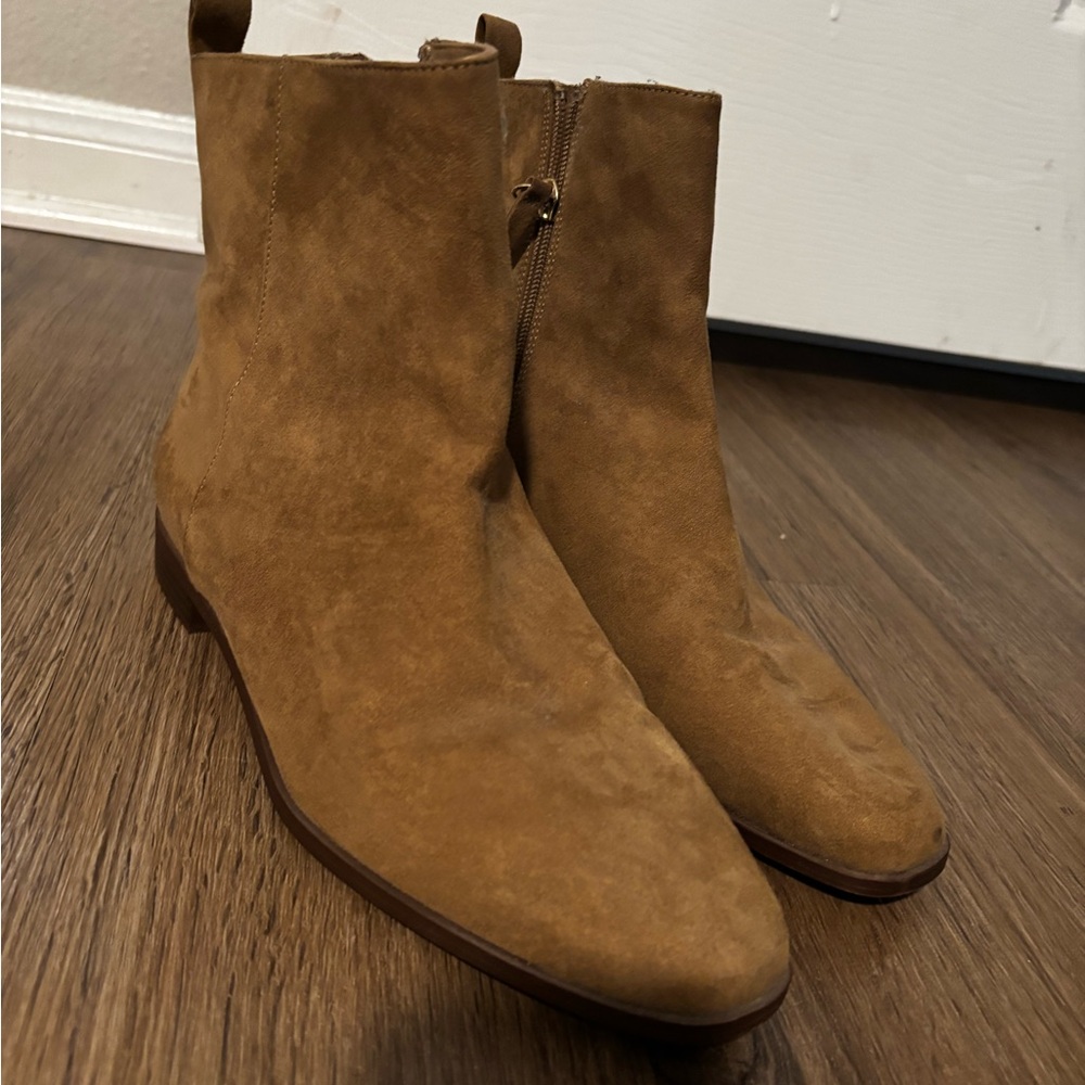 Women’s H&M Brown Ankle Zip booties